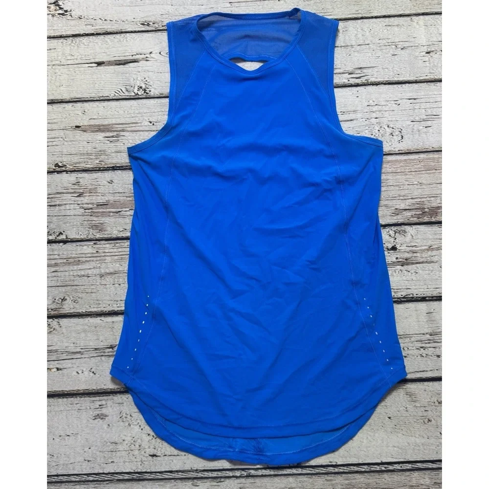 Lululemon Sculpt Tank Blue size 6? Racerback Active Tank Top